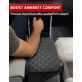 thumbnail image 3 of KBH Car Armrest Covers for Hyundai Tucson 2017-2021, Middle Console Lid Pad Protector for Tucson Accessories Interior, 3 of 7