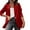 Red, variant on Rigardu Clearance Sale Blazers for Women Women Loose Top Long Sleeve Casual Slim Short Small Suit Jacket Womens Blazer Black L