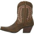thumbnail image 3 of Durango Womens Crush Embroidered Snip Toe Cowboy  Ankle Boots, 3 of 5