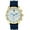 Gold/Blue, variant on 50mm Montres Carlo Men's Silicone Band Fashion Sports Elegant Luxury Dress Watch (Gold/White)