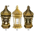 thumbnail image 2 of Sofullue 1Set Iron Ramadan Decorative Light Hanging Candle Lantern for Home Room Patio Festival Decorations Gifts Candle Holder Accessories, 2 of 15