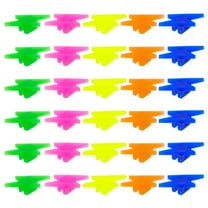 OUNONA 72Pcs Lightweight Plastic Bike Spoke Decorations Easy Attach Clip on Wheel Beads for Bicycle