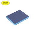 thumbnail image 1 of 120 Grit Sanding Block Pad 4.7" x 3.9" x 0.4" Blue Sanding Sponge 2Pack, 1 of 5