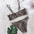 thumbnail image 4 of Traje de bikini de mujer Baoblaze Conjunto de Traje de baño de dos piezas con correa de espagueti, 4 of 6