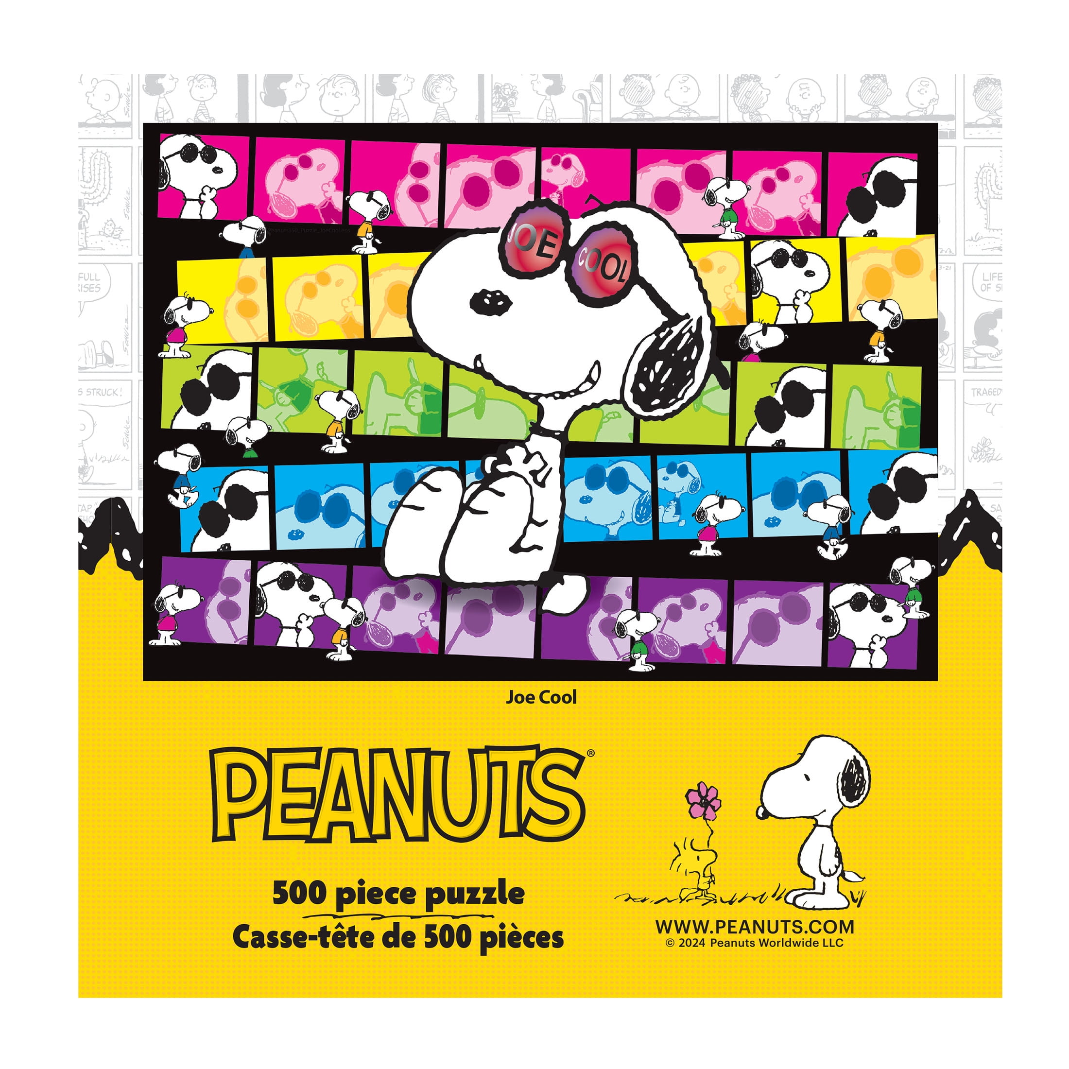 RoseArt - Colorluxe 500 pièces - JoeCool- Puzzle à emboîter pour adultes