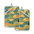 thumbnail image 7 of Yayeee Pot Holders Kitchen Heat Resistant with Pockets 7"x9.8" Cotton Oven Cooking Hot Pads, Whimsical Dinosaur Pattern, 7 of 7