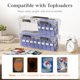 thumbnail image 4 of Caja de almacenamiento de tarjetas coleccionables Lifewit con 8 divisores, paquete de 2, 4 of 9