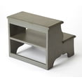 thumbnail image 2 of Butler Specialty Company Melrose Wood Step Stool - Gray, 2 of 4