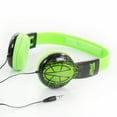 thumbnail image 2 of Nickelodeon Rise of the Teenage Mutant Ninja Turtles Children's Over-Ear Headphones, Green, HP2-03265, 2 of 4