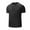 Black, variant on Men's Athletic Crew Neck T-Shirt - Lightweight Breathable Workout Tees for Gym Running, Training and Urban Sports Size 3XL Army Green