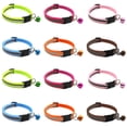 thumbnail image 1 of Collares mejorados para cachorros, collares de identificación para cachorros, suministros para el parto, nailon suave, separables, de colores, 1 of 5