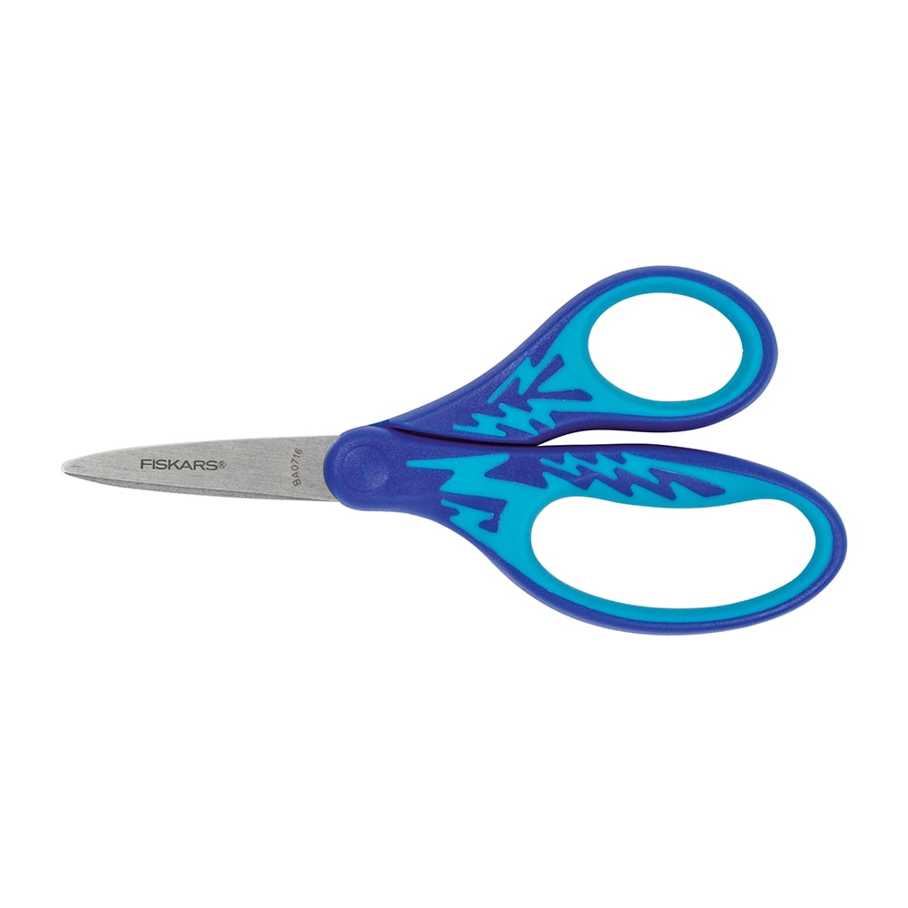 Fiskars Soft grip 5 Inch PointedTip LeftHanded Scissor, 1 Piece