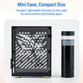thumbnail image 3 of Compact PC Case, Portable Small Computer Case Plexiglass Shell Compact PC Case Desktop PC Case, 3 of 7