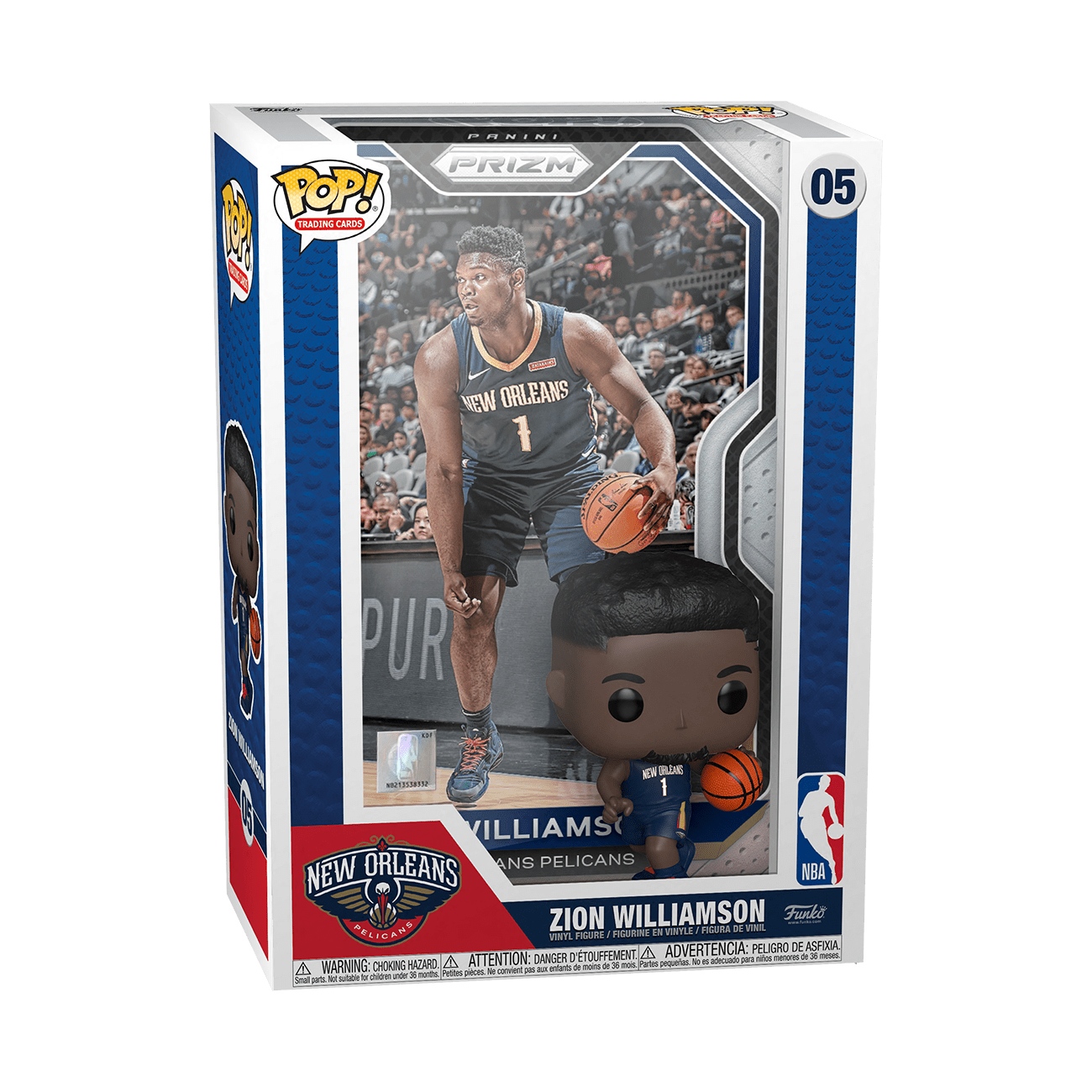 Funko Pop! Trading Cards: Zion Williamson Vinyl Figure