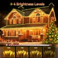 thumbnail image 4 of Luces de cadena navideñas Hezbjiti 1000 LED 123 m para exterior, 4 of 8