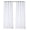 White, variant on 2 Pack: Regal Home Collections Semi Sheer Metallic Trellis Quatrefoil Grommet Top Pastel Colored Curtains - Assorted Colors