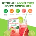 thumbnail image 5 of (2 pack) True Lime Watermelon Limeade Drink Mix Powder, No Artificial Sweeteners, 1.06 oz.Packet, 10 Count Box, 5 of 12