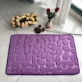 thumbnail image 4 of Alfombrilla de baño de terciopelo de franela superabsorbente y antideslizante, de secado rápido, lavable a máquina, alfombrilla de puerta suave y gruesa, 4 of 4
