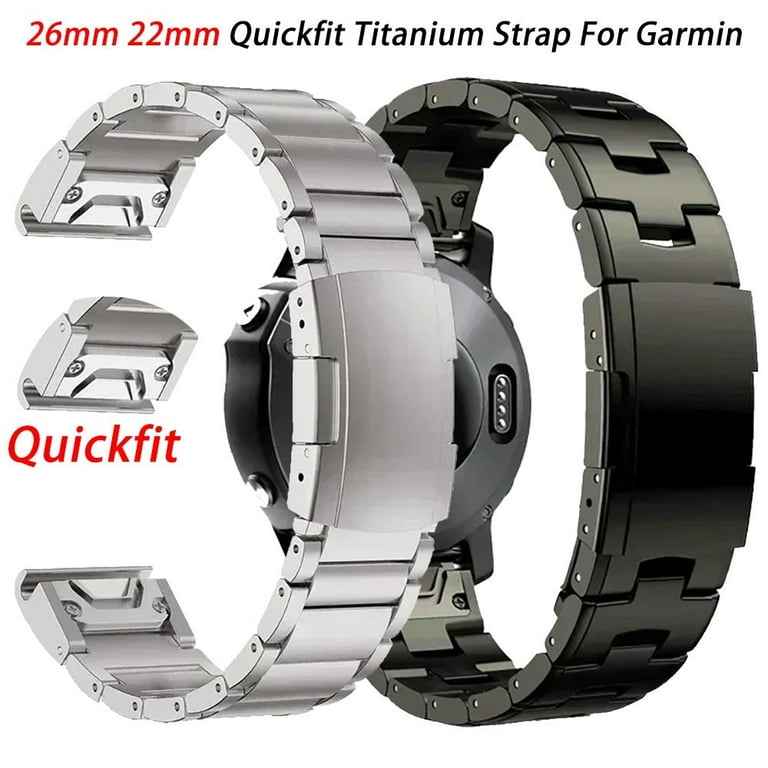 Garmin Quickfit Garmin Fenix Titanium Bracelet MAE Quickfit