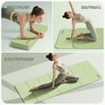 thumbnail image 6 of BAIMA Foldable Yoga Mat 10mm Thick , Workout Mats for Home Gym , Pilates,Quick Unfold/Stor,Non-Slip Surface,3.5lbs(Green), 6 of 8
