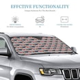 thumbnail image 2 of Bingfone Dachshund Dog Heart Car Windshield Sunshade,Sun Foldable Sun Shield Sun Visor for Car - Medium, 2 of 8