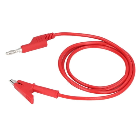 Test Flexible Cable, Clip Test Leads Silicone Sheath Injection Molding ...