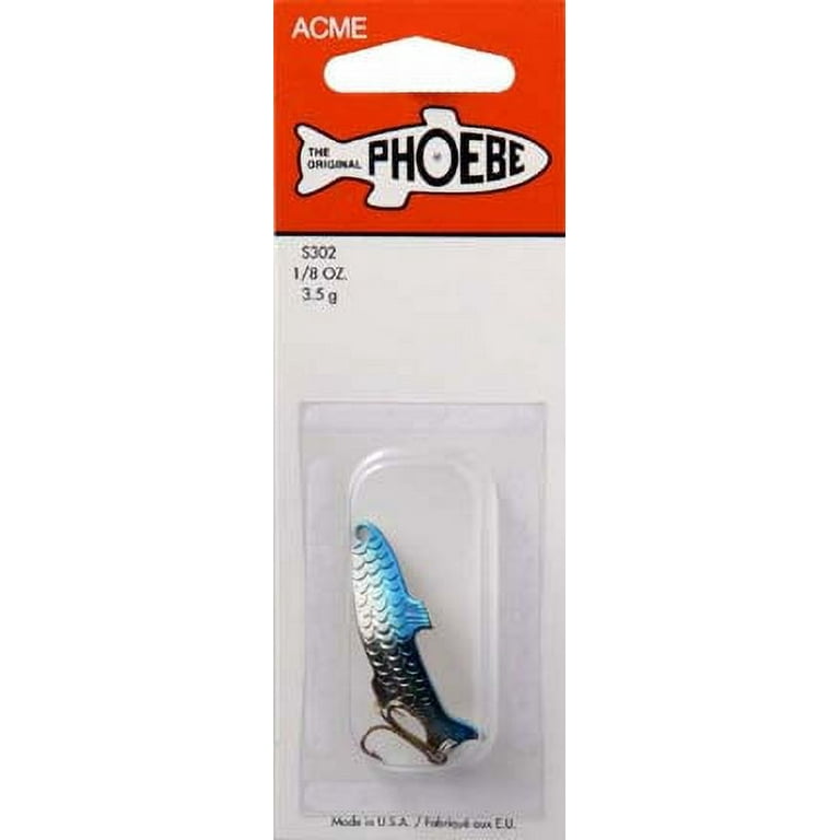  Acme S302/G S302-G Phoebe Spoon, 1/8-Ounce, Gold : Fishing Lure  Kits : Sports & Outdoors