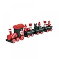 thumbnail image 1 of Christmas Presents Train Decoration Convenient Assembly Christmas Rack Decoration Birthday Presents Small Wooden Train, 1 of 6
