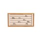 thumbnail image 4 of Guardurnaity Bandeja de joyería Accesorios de Vitrina Soporte apilable Almacenamiento Pullet Display Organizador Cajas Empaquetado Pendientes Show Ropa, zapatos y accesorios Miscelánea color crema Guardurnaity AP015695-02, 4 of 6