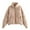 Khaki, variant on Women's Jacket Fashion Women Solid Stand-up Collar Cardigan Down Jacket Outerwear Padded Coat Cute Fall Outfits for Women,Womens Lightweight Jackets Tops for Women Trendy S