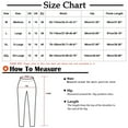 thumbnail image 3 of DeHolifer Women's Maternity Leggings Over The Belly Pregnancy Active Wear Workout Yoga Tights Pants Dark Gray 2XL, 3 of 5