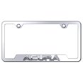 thumbnail image 2 of Acura 3D License Plate Frame - Chrome on Chrome - Notched Frame, 2 of 4