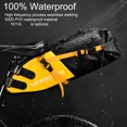 thumbnail image 1 of VONKY NEWBOLER Oxford Cloth Bike Saddle Bag Detachable PVC Saddlebag Tool Pouch Yellow 13L, 1 of 6