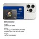 thumbnail image 4 of KENWOOD DRV-A610WDP - Cámara de salpicadero delantera y trasera con GPS, cámara de salpicadero 4K/2K para coches, camiones y caravanas, soporte Bluetooth y WiFi, grabación de bucle, sensor G,, 4 of 5