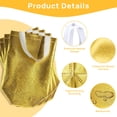 thumbnail image 5 of TickJOY 12 Pcs Iridescent Gift Bags with Handles, Holographic Reusable Gift Bags Medium Size, Goodie Bag for Birthdays, Christmas, Weddings, Holidays, Valentines (8"W x 4"D x 10"H, Gold), 5 of 6