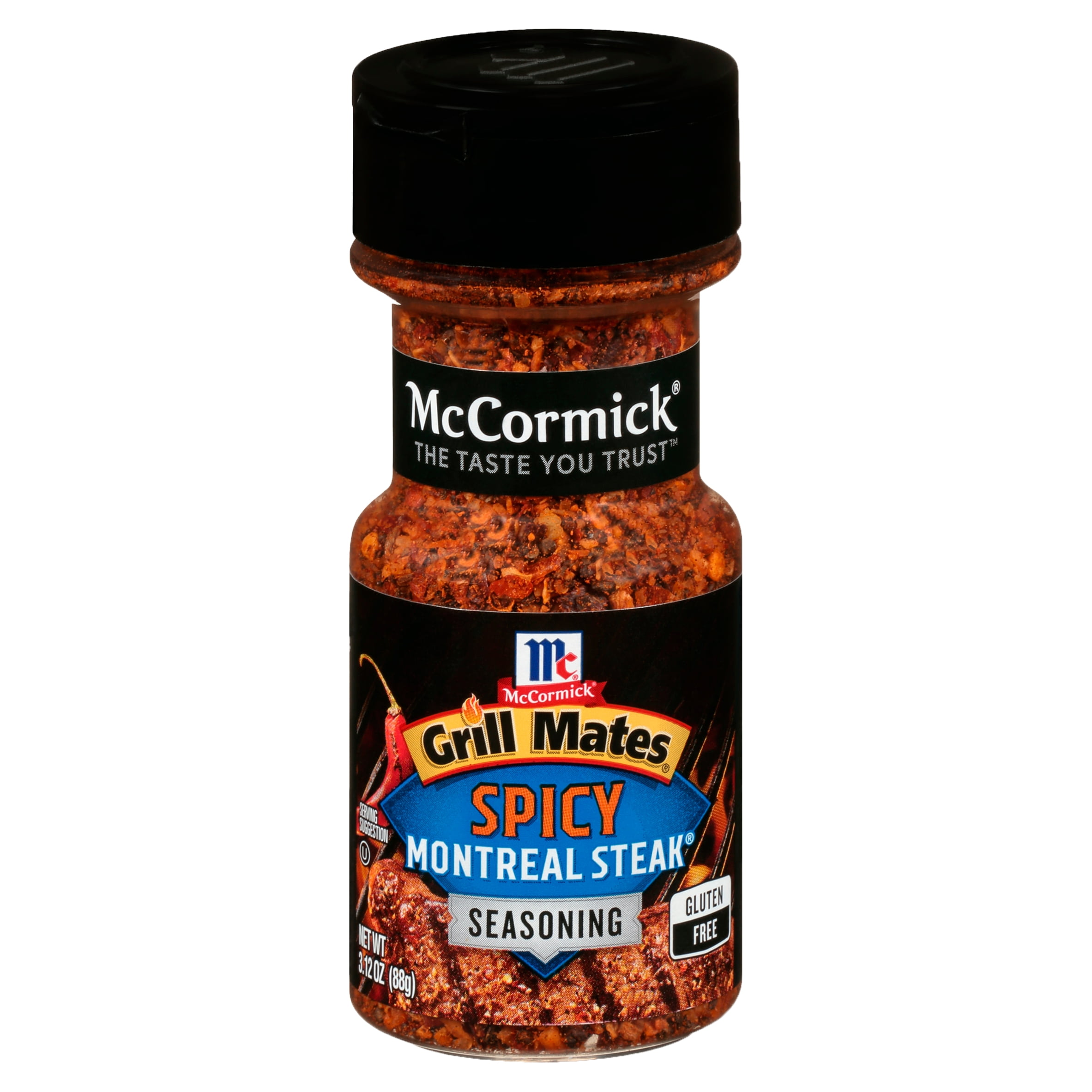 McCormick Grill Mates Spicy Montreal Steak Seasoning, 3.12 oz Walmart