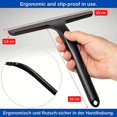 thumbnail image 5 of Raclette de Douche pour Fenêtre, Raclette de Nettoyage Noire 23*22cm, 5 of 5