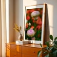 thumbnail image 2 of pink chrysanthemum flowers - Carmel Valley California Photography Flowers Floral Nature Garden Botanical Pastel Scenic Oak Framed Wall Art Print 12 x 18 inches, 2 of 59