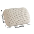 thumbnail image 3 of HEFEIYI Latex Pillow for Neck Support and Spinal Alignment Ergonomic Design for Enhanced Sleep Comfort, 3 of 4