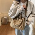 thumbnail image 4 of Bolsas Hombro para Hombres Mujeres Cuerpo Cruzado Bolso Mujer Lienzo Gran Capacidad Con Correa, 4 of 9