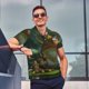 thumbnail image 4 of Balery Intellectual Frog Pond Camisa Polo de Hombre con Estampado, de Manga Corta y Tejido Medio, Camisa Tipo Golf Polo-Medium, 4 of 6