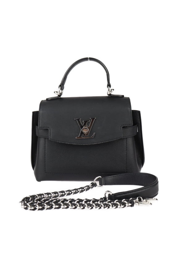 Pre-Owned LOUIS VUITTON Louis Vuitton Lockme Ever Mini Handbag M20997 Grained Calf... (Good)