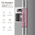 thumbnail image 4 of Refrigerator Door Handle Covers Set of 2, pink cowgirl red boots Western Adjustable Non Slip Fridge Handle Covers, Cute Appliance Handle Covers for Dishwasher Oven Kitchen Decor, 4 of 6