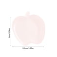 thumbnail image 3 of Fesfesfes Assiettes de Souper Réutilisables, Vaisselle pour Repas Intérieurs et Extérieurs, Sorties de Camping avec Base Antidérapante en Silicone de Qualité Alimentaire 3,35 X 3,15 Pouces Blanc, 3 of 5