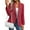 Red, variant on CharmCyan Women’s Double Breasted Blazer Long Sleeve Notched Lapel Tailored Fit Office Suit Jacket with Button Details Beige L