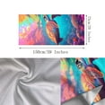 thumbnail image 4 of Kbndieu Beach Towels Super Lightweight Colorful Bath Towels Sandproof Beach Blanket Multi-purpose Towel for Travel Swimming Pool Beach Vacation Essentials, 4 of 9