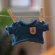 thumbnail image 1 of Replacement sweater for teddy bear plush toy, 50cm blue sweater (doll dress), 1 of 5