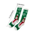 thumbnail image 3 of Gumesh Women's Fuzzy Christmas Socks , Thick Fleece Non-Slip Grip Bottom, Holiday Themed Crew Socks for Winter & Fall, 3 of 6