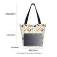 thumbnail image 3 of Haiem Cartoon Chickens Pattern Shoulder Bag - Durable and Spacious Tote Bag,Versatile Shopping Bag, 3 of 7