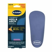 Dr. Scholls Heel Pain Relief Orthotic Inserts for Women (5-12) Insoles for Plantar Fasciitis and Heel Spurs